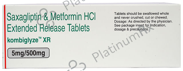 Kombiglyze XR 500/5mg Tablet 7s