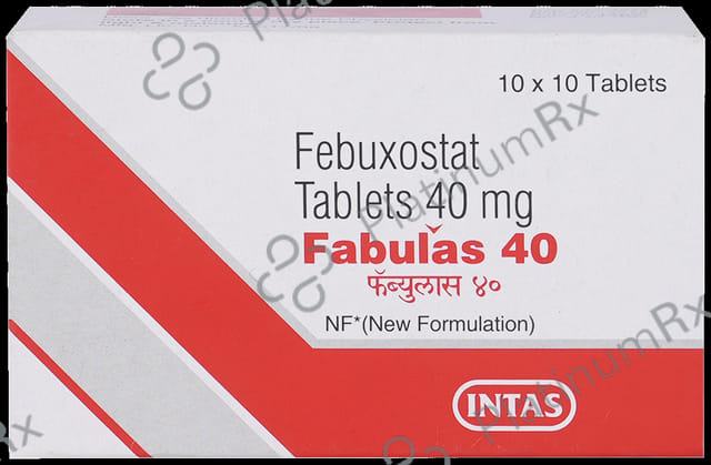 Fabulas 40mg Tablet 10s