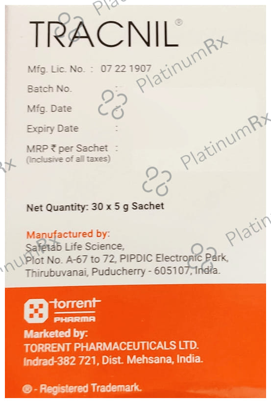 Tracnil Powder 5gm (Torrent)