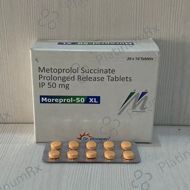 Moreprol 50mg XL Tablet PR 10s