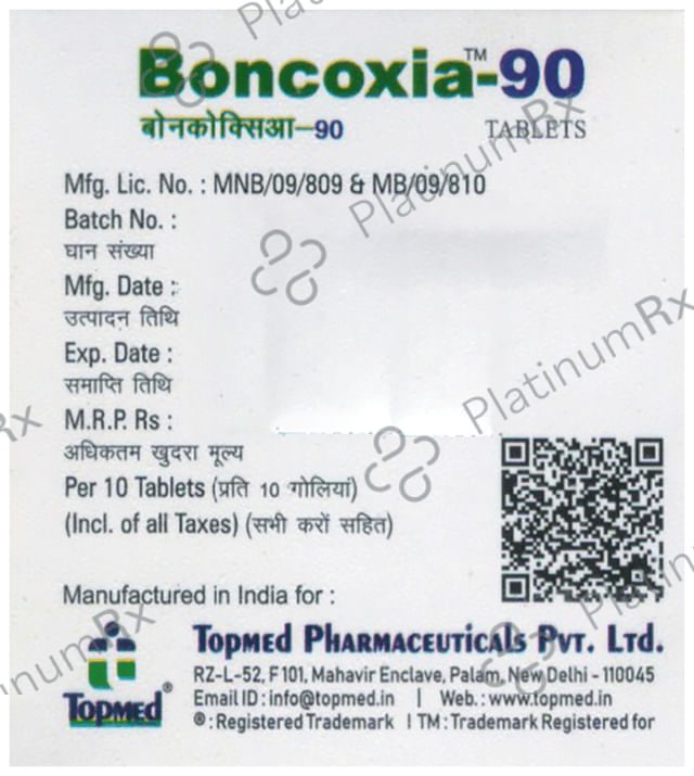 Boncoxia 90 Tablet