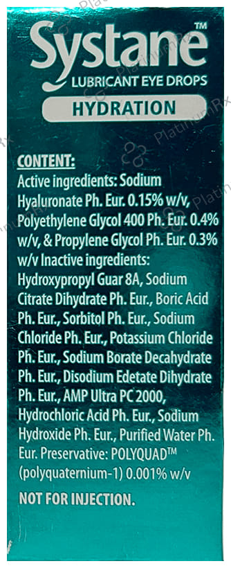 Systane Hydration Lubricant Eye Drop 10ml
