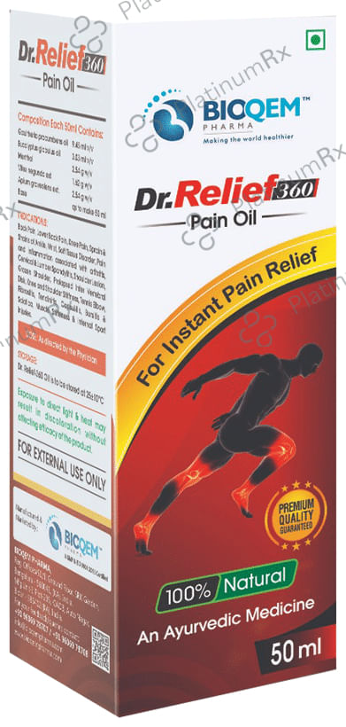 Bioqem Pharma Dr. Relief 360 Pain Oil
