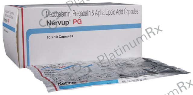 Nervup PG Capsule 10s