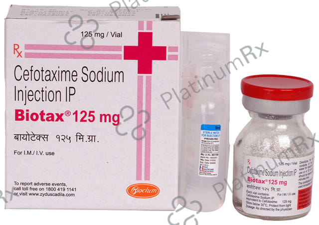 Biotax 125mg Injection 1s