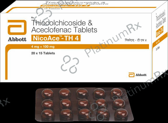 Nicoace TH 100/4mg Tablet 15s