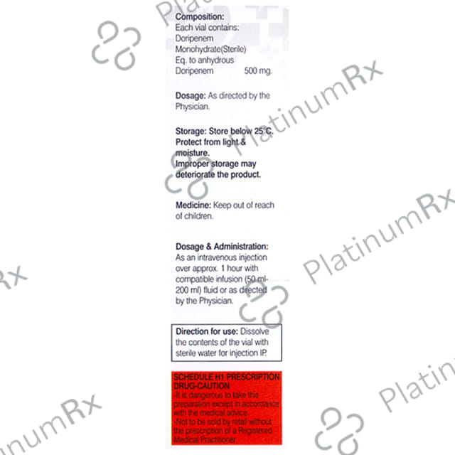 Piperum-D 500 Injection