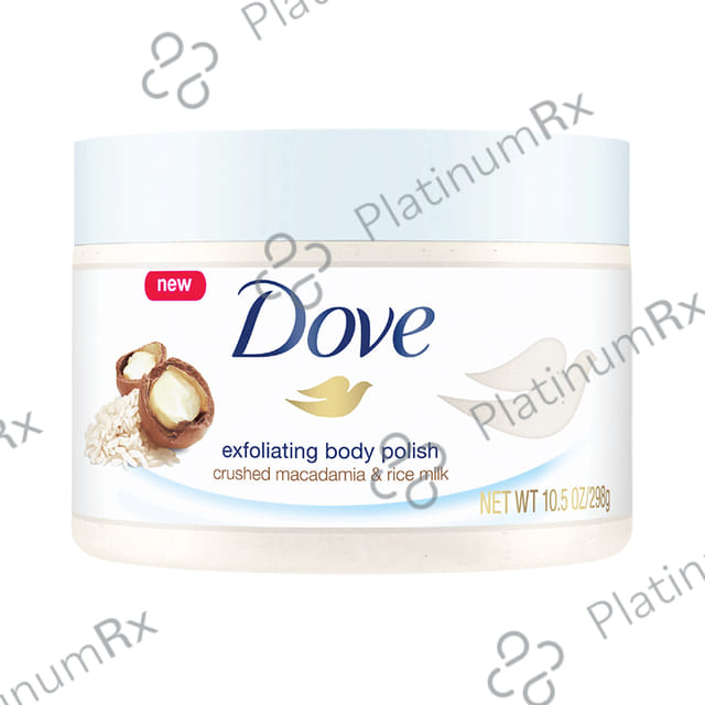 Dove Exfoliating Body Polish Crushed Macadamia and Rice Milk