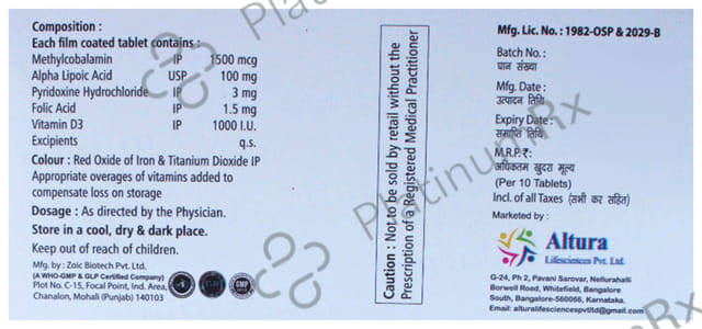 Maltura D Tablet 10s