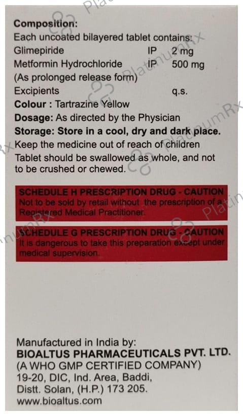 Electglim M 2 Tablet PR 10s