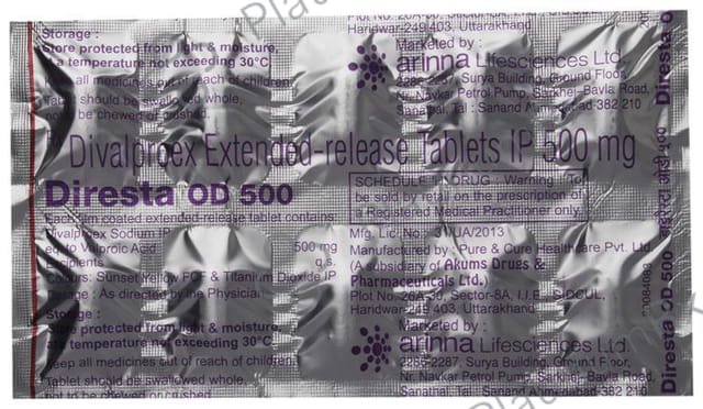 Diresta OD 500 Tablet ER
