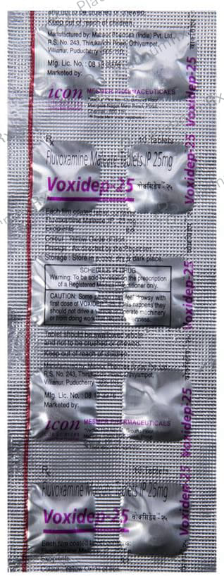 Voxidep 25mg Tablet 10s
