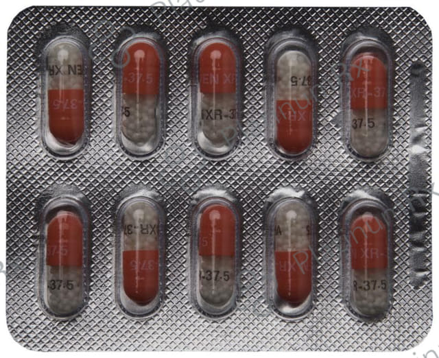 Venlor XR 37.5mg Capsule PR 10s