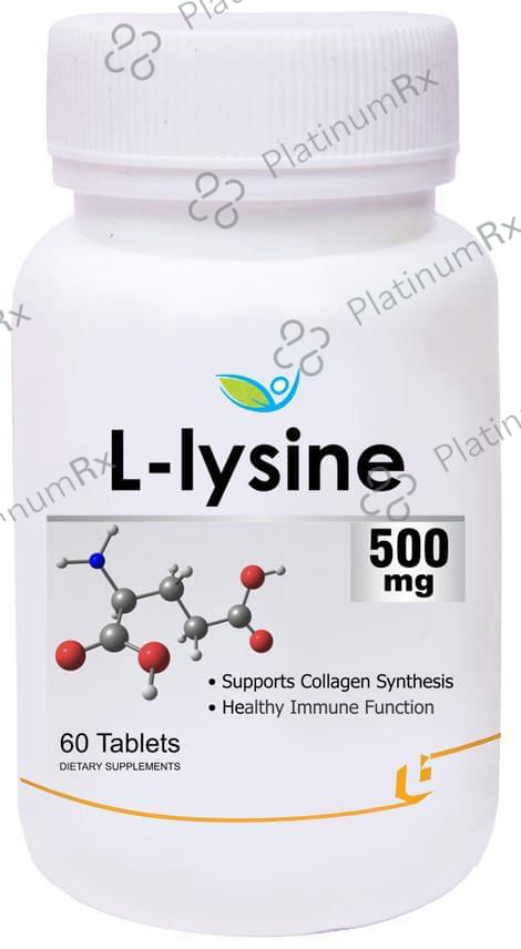Biotrex L-lysine 500mg Tablet
