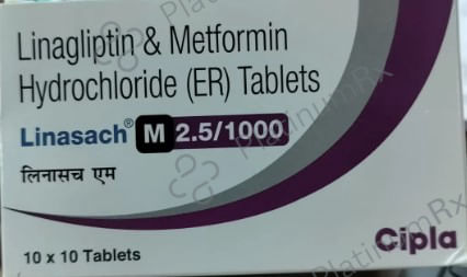 Linasach M 2.5/1000mg ER Tablet 10s