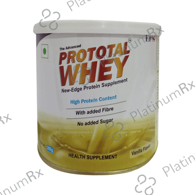 Prototal Whey Protein Powder Vanilla Sugar Free