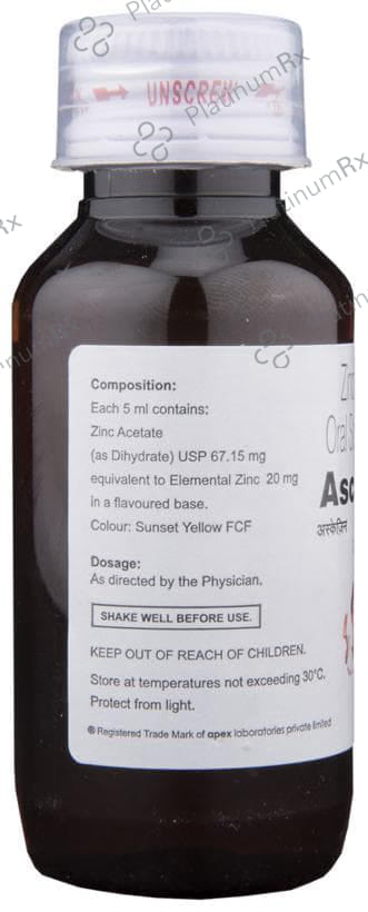 Ascazin 20mg Strup 70ml