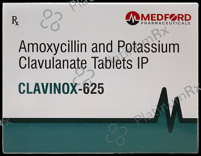Clavinox 500mg/125mg Tablet