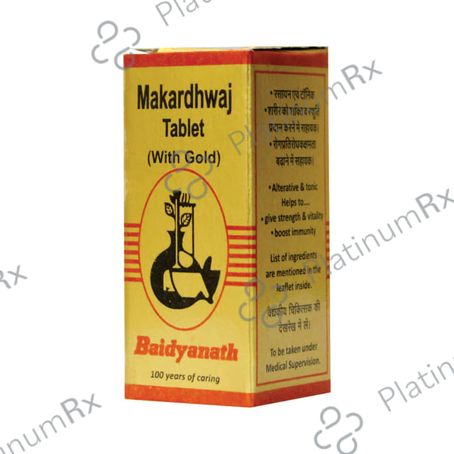 Baidyanath (Nagpur) Makardhwaj Tablet 50 tablets