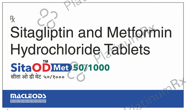 SitaOD Met 50/1000 Tablet