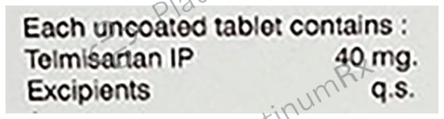 Telmiryt 40mg Tablet
