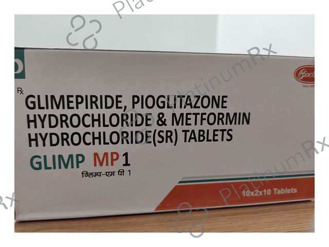Glimp MP 1/500/15mg SR Tablet 10s