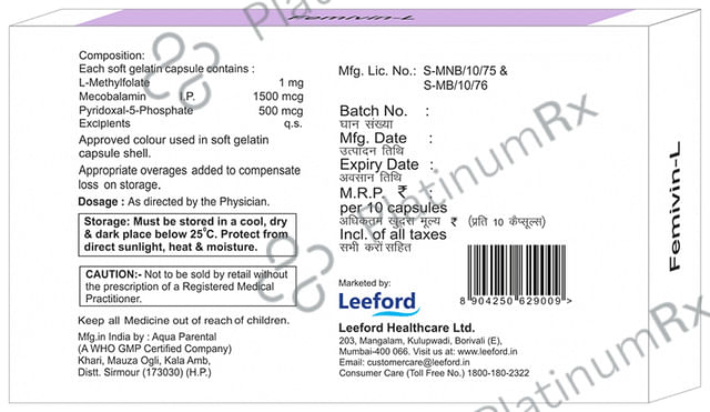 Femivin-L Softgel Capsule