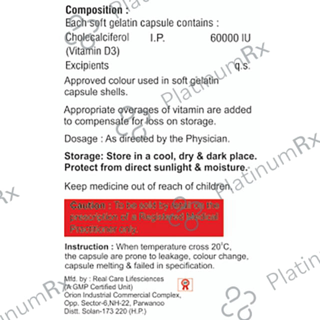 Scycrol-D3 Softgel Capsule