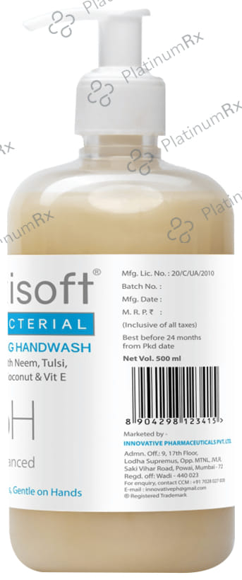 Maxisoft Antibacterial Detoxifying Handwash (500ml Each) 1 Bottle
