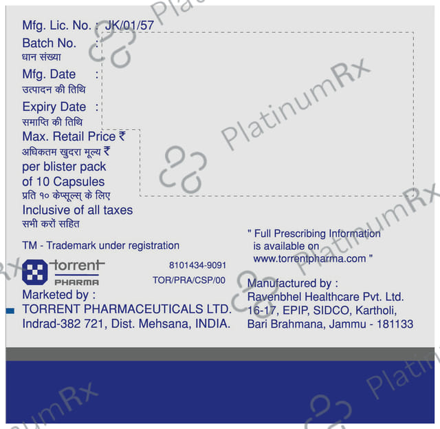 Pregalin DM 75/20mg Capsule 10s