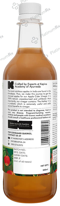 Kapiva Weight Wise Foods Himalayan Apple Cider Vinegar ACV for Hunger Pangs & Weight Management