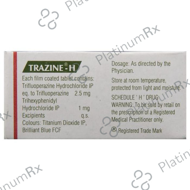 Trazine H 2.5/1mg Tablet 10s