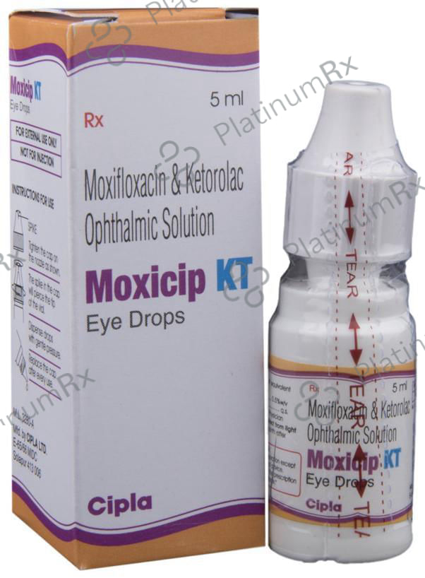 Moxicip KT Eye Drop 5ml