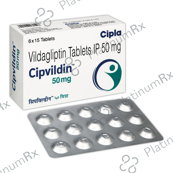 Cipvildin 50mg Tablet 15s