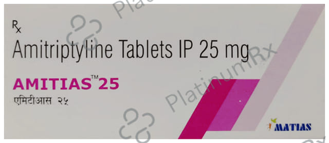 Amitias 25mg Tablet 10s