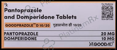 Goodprazole D 10/20mg Tablet 10s