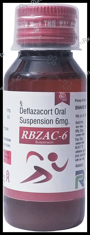 Rbzac 6mg Oral Suspension 60ml