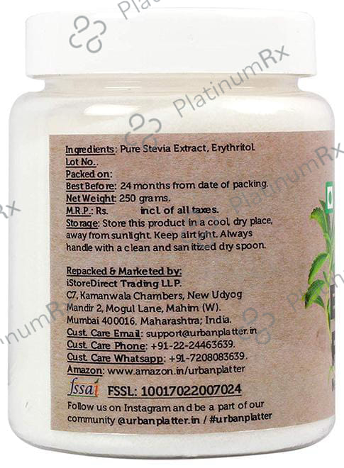 Urban Platter Stevia Extract Powder