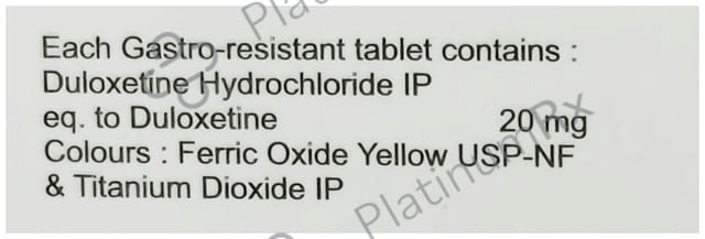 Duxozeal 20mg Tablet