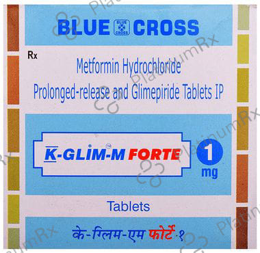 K Glim M Forte 1/1000mg Tablet PR 15s