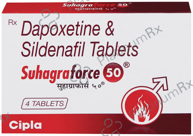 Suhagra Force 50 Tablet 4s