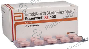 Supermet XL 100mg Tablet ER 10s