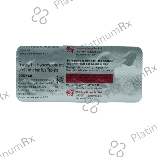 Doxy LB 100mg Capsule 10s