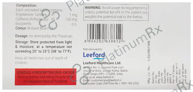 Migrafen Tablet