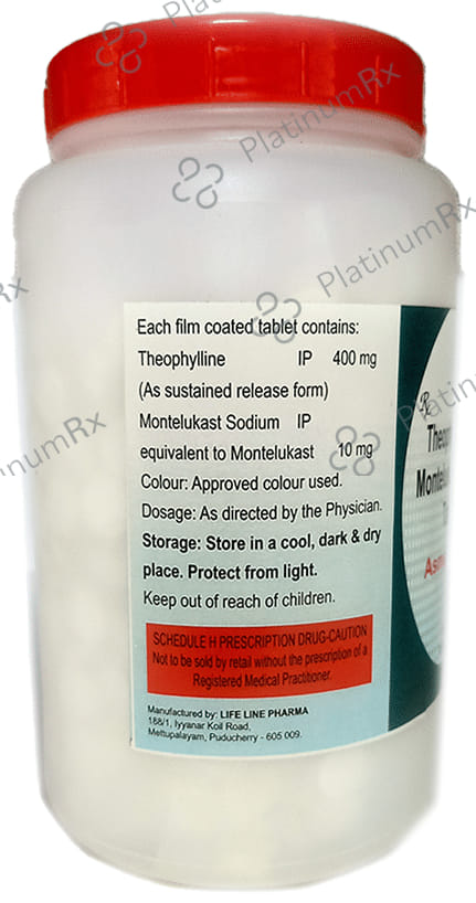 Asmabron N 400/10mg Tablet 1000s