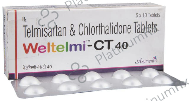 Weltelmi CT 40 12.5/40mg Tablet 10s