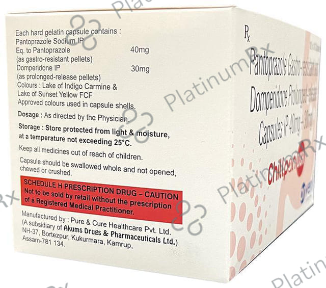 Chillpan DSR 40/30mg Capsule 10s