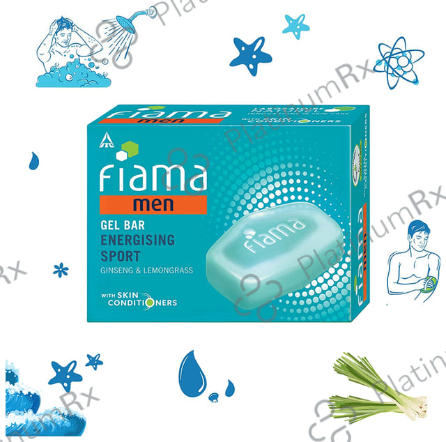 Fiama Men Gel Bar Energising Sport