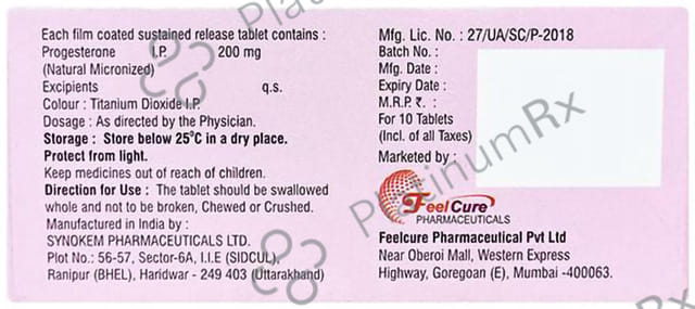 Prorone 200mg Tablet SR
