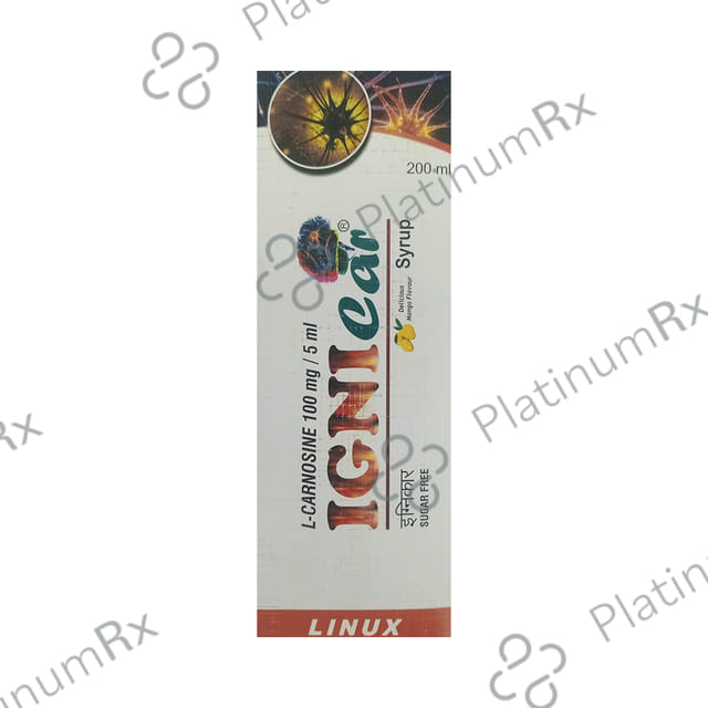 Ignicar Delicious Mango Flavour Sugar Free Syrup 200ml